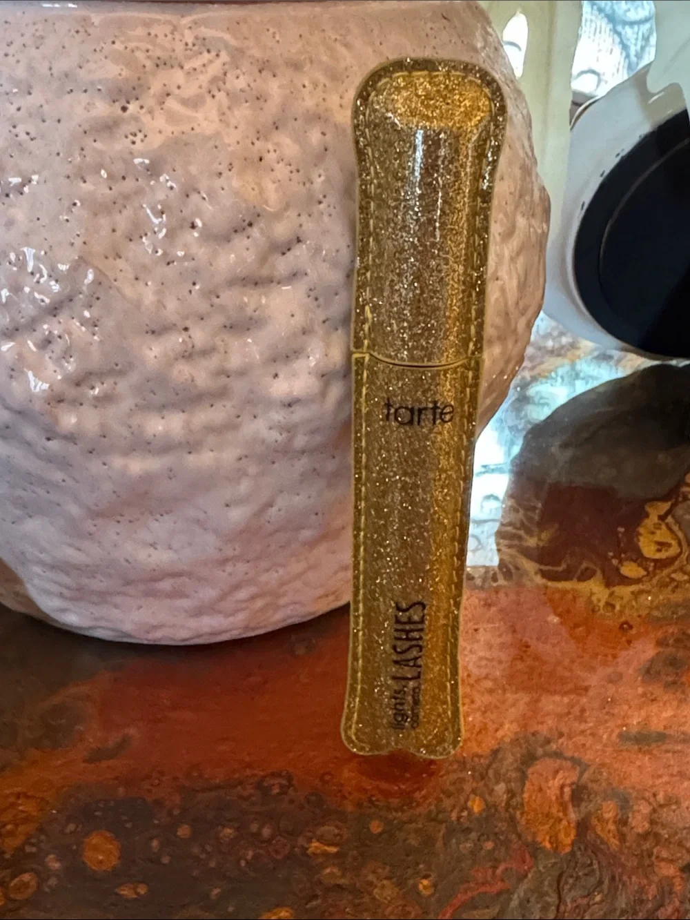 tarte Eyeshadow Palette, Full Size Face Tape,  Mascara, Juicy Lip & 4 trial size
